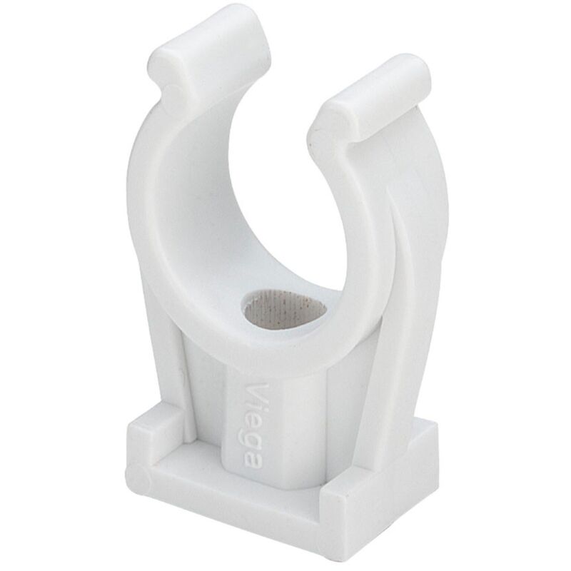 foto del prodotto clip materiale plastico singolo 15 mm 100070