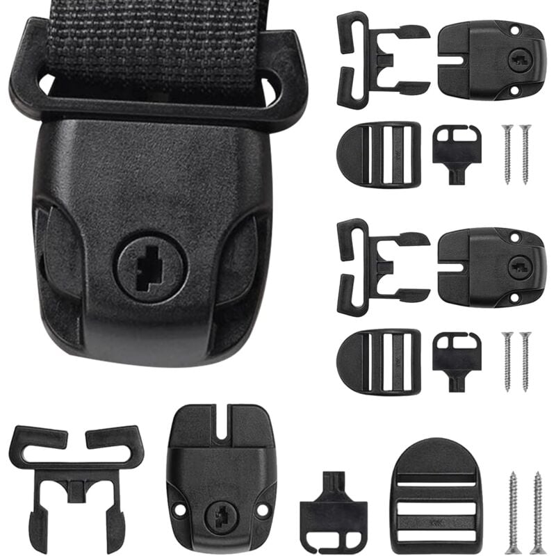 foto del prodotto clip per copertura vasca idromassaggio per spa 4 set di chiusure per copertura vasca idromassaggio, kit di chiusura a clip, kit di riparazione per