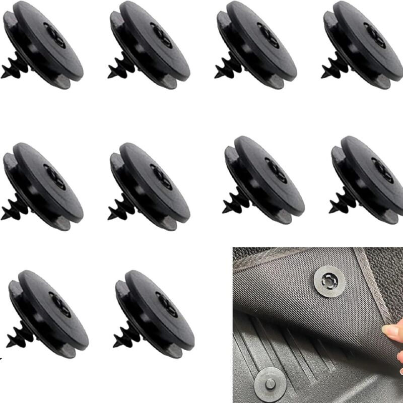 foto del prodotto clip universali per tappetini auto, clip per supporto tappeti, fibbia per tappeti auto, clip universale per tappeti, fermaglio per tappeti per auto