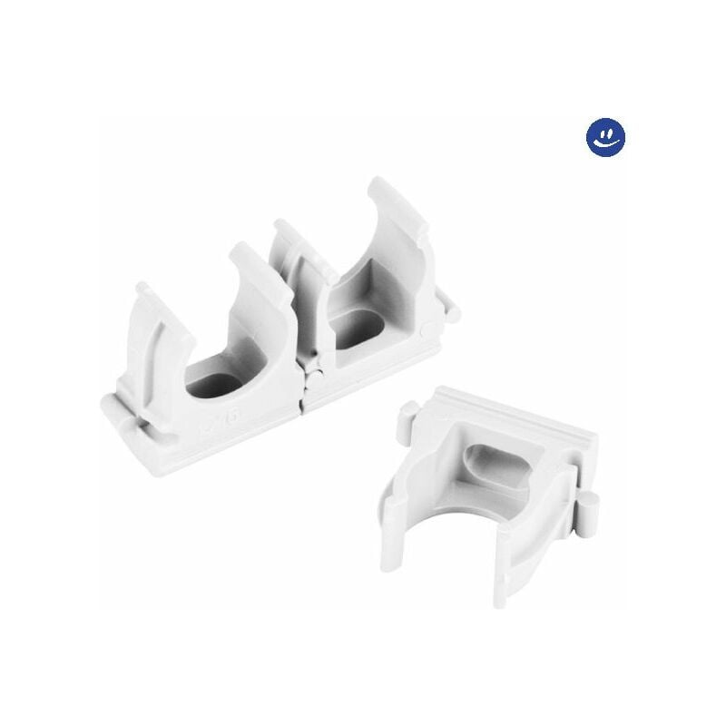 foto del prodotto clips fissatubo a scatto 16