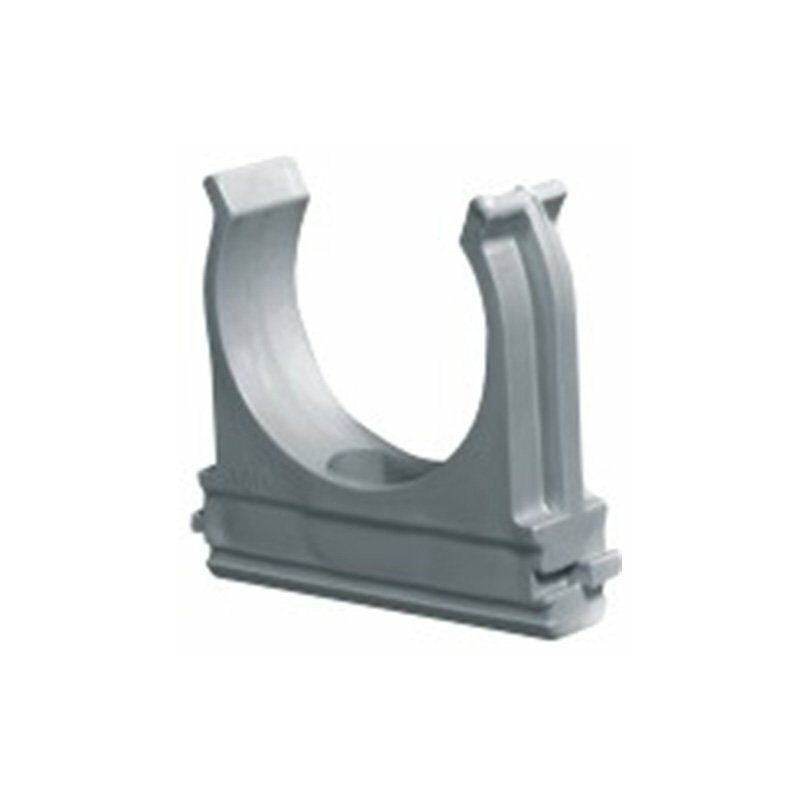 foto del prodotto clips fissatubo a scatto 25 mm 10 pezzi