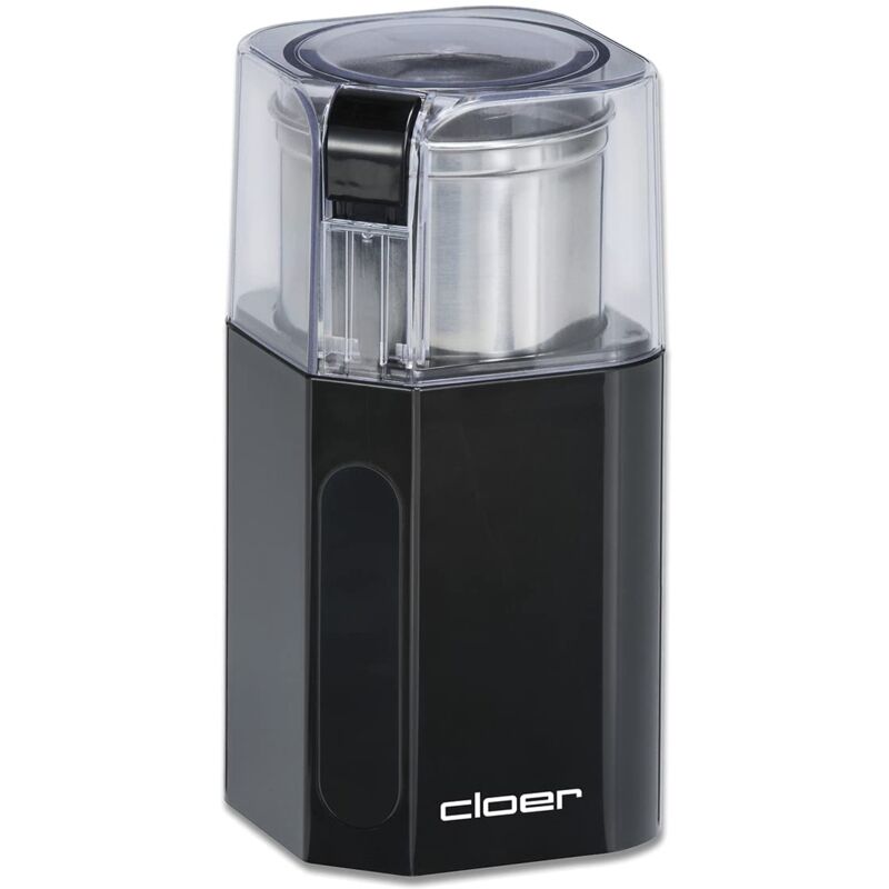 foto del prodotto cloer 7580 macina spezie elettrico, 200 w, per pesto, erbe aromatiche, noci e grano, fino a 70 g di chicchi di caff , contenitore estraibile in