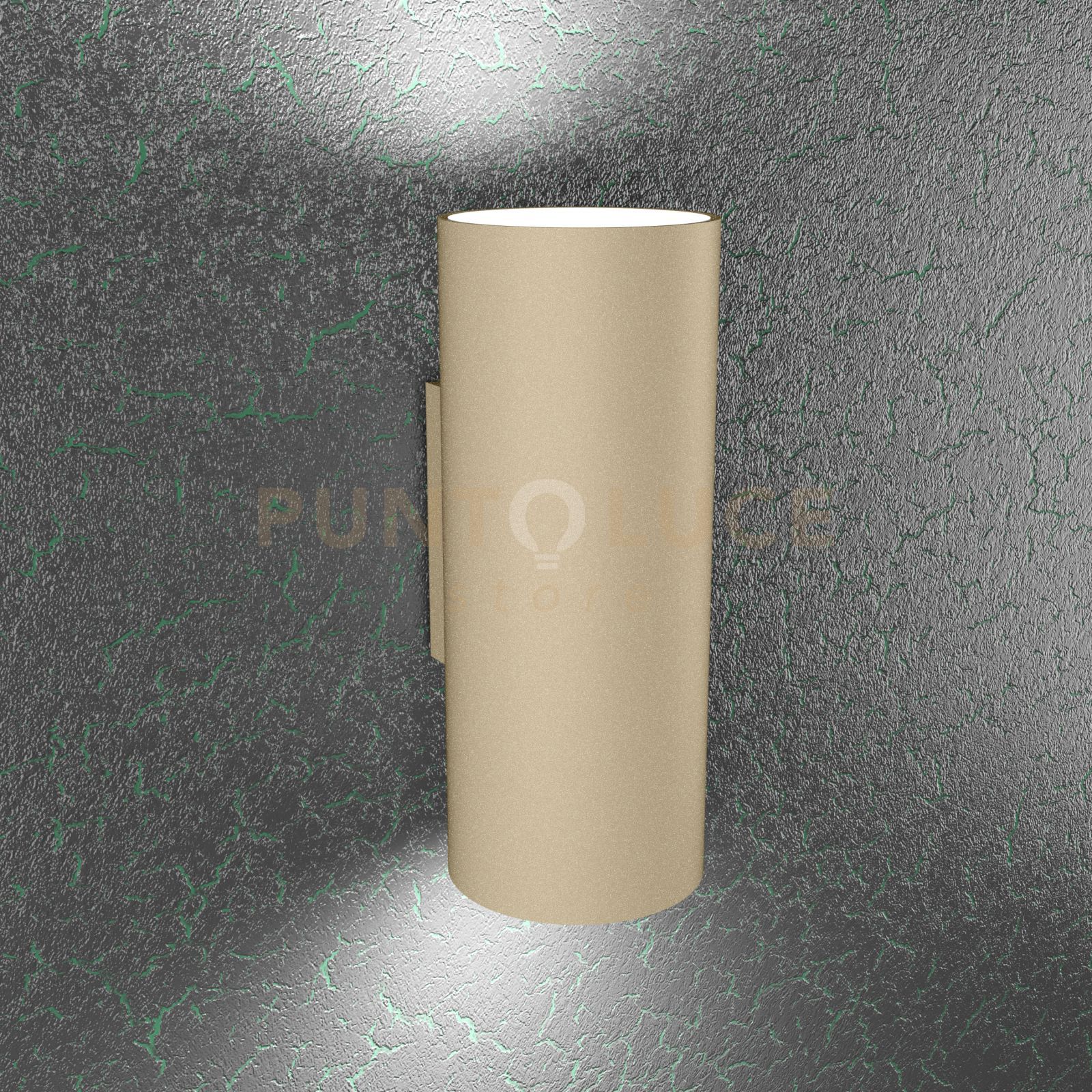 foto del prodotto cloud applique grande 2 luci sabbia 1128-ag-sa