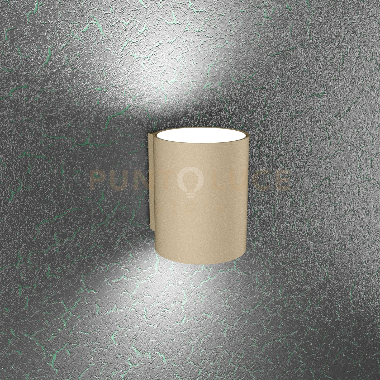 foto del prodotto cloud applique piccola 2 luci sabbia 1128-ap-sa