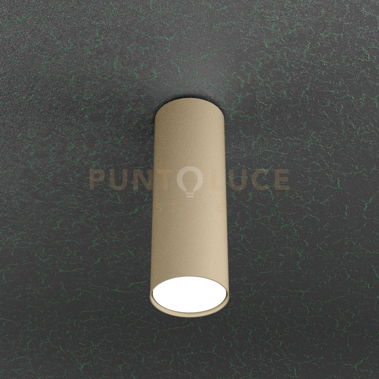 foto del prodotto cloud plafoniera tubo h.25 1 luce sabbia 1128-pl25-sa