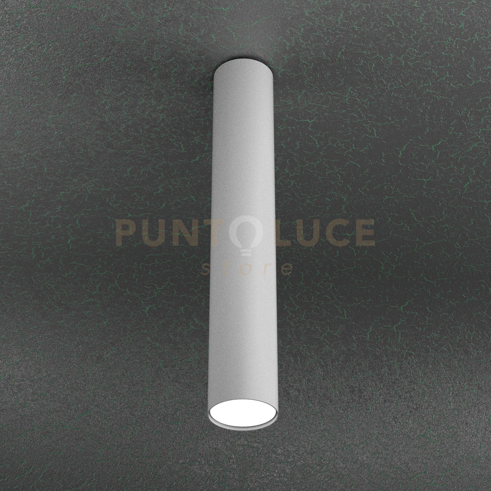 foto del prodotto cloud plafoniera tubo h.50 1 luce grigio 1128-pl50-gr