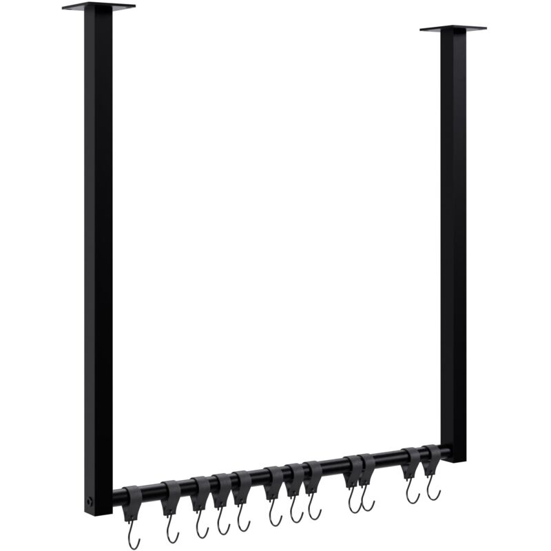 foto del prodotto clp appendiabiti fenton con 12 ganci per cappotti 60x60 cm