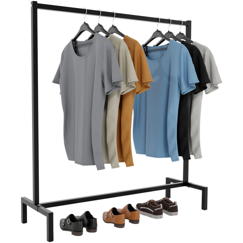 foto del prodotto clp appendiabiti melva nero 120x38x120