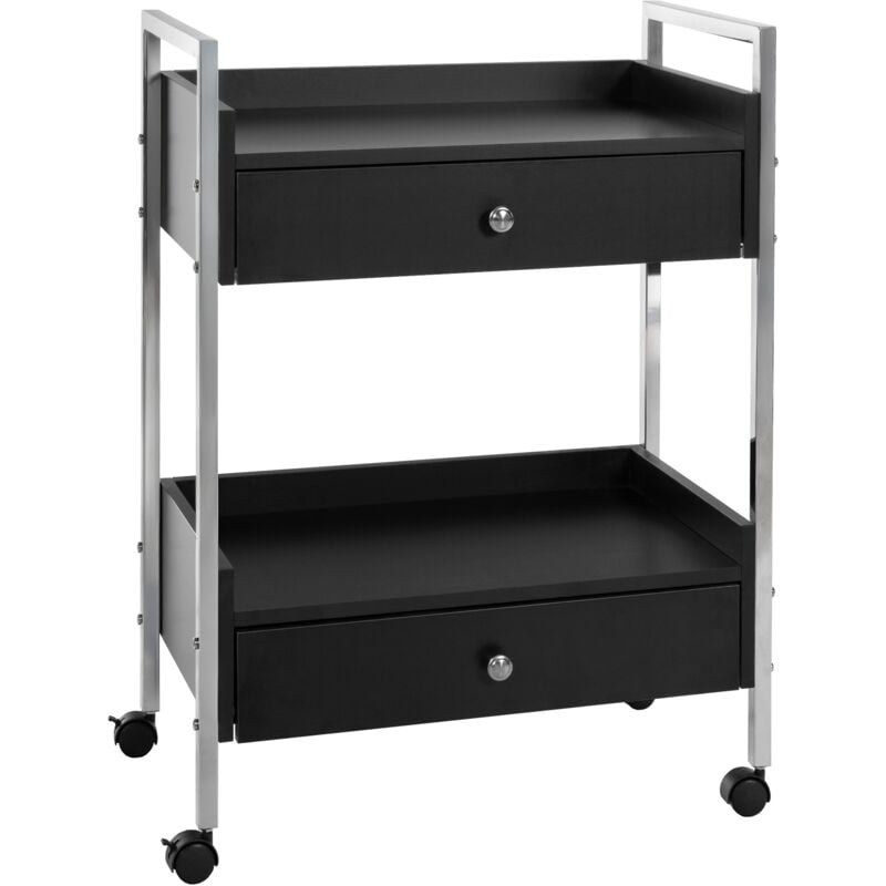 foto del prodotto clp carrello per attrezzature di lusso nero