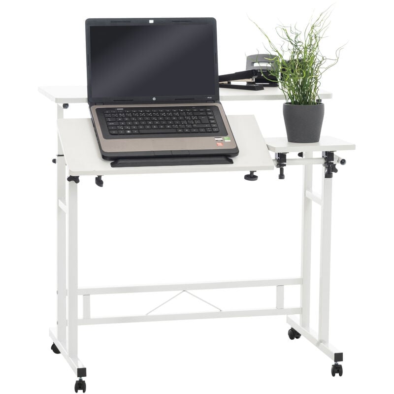 foto del prodotto clp scrivania telford design industriale bianco