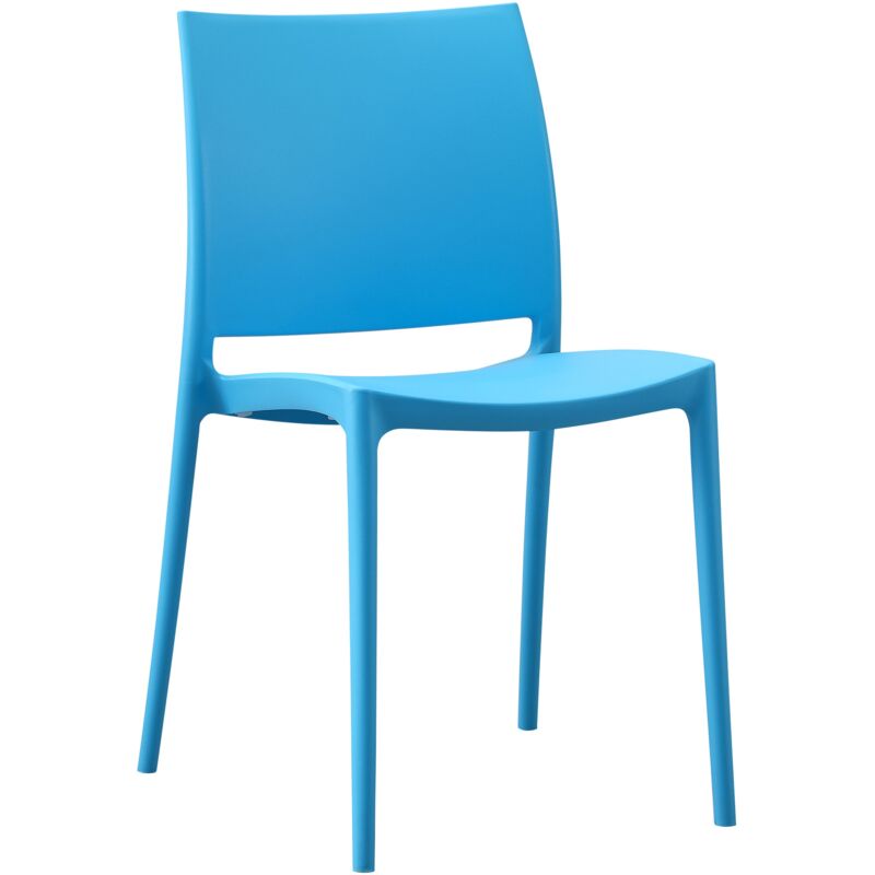 foto del prodotto clp sedia da giardino meton blu