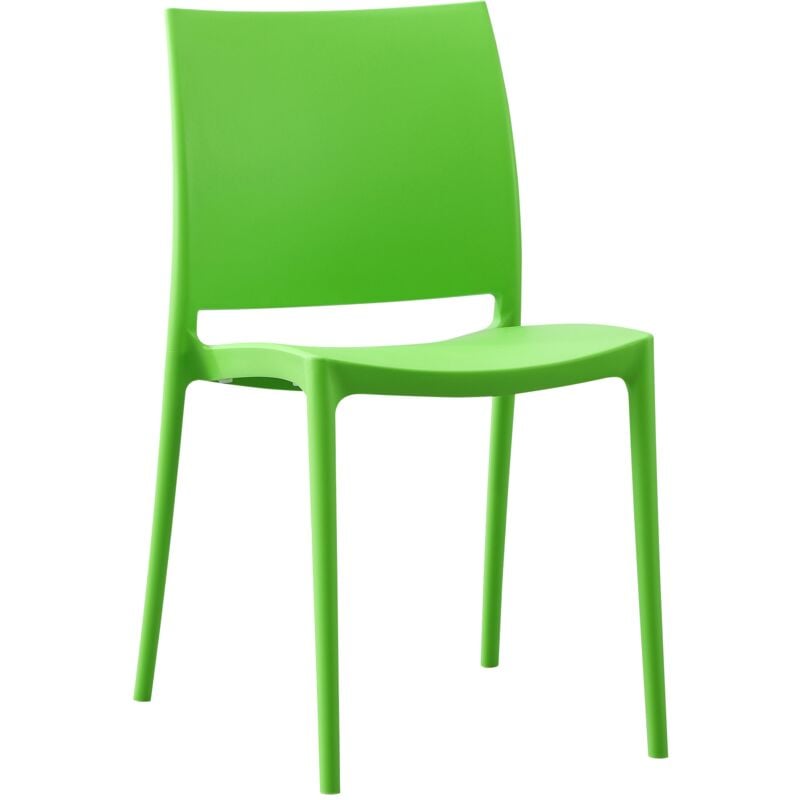foto del prodotto clp sedia da giardino meton verde