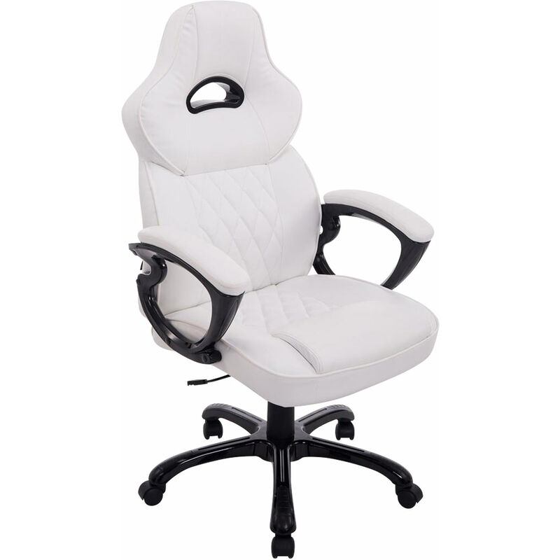 foto del prodotto clp sedia gaming big xxx in similpelle bianco
