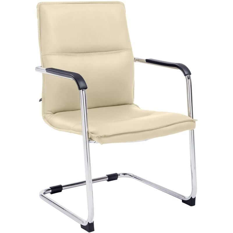 foto del prodotto clp - sedia seattle in similpelle crema