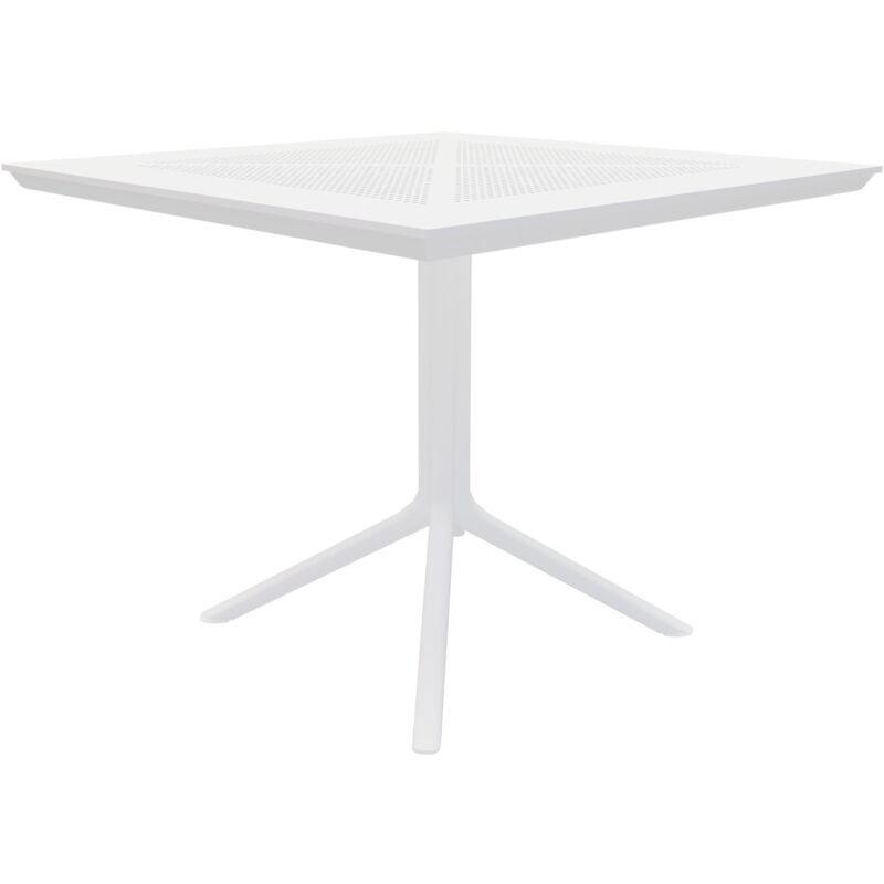 foto del prodotto clp tavolo lenval 80x80 cm bianco