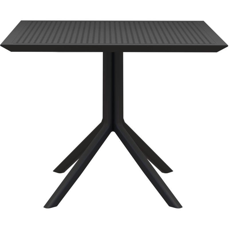 foto del prodotto clp - tavolo sky 80 x 80 cm nero