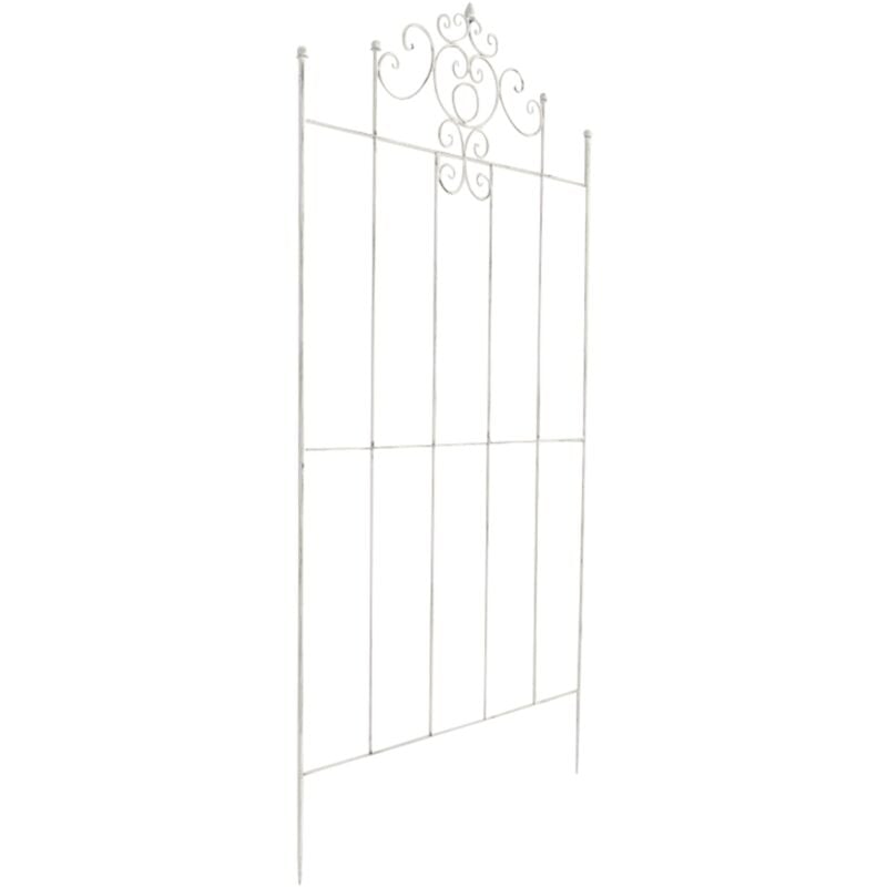 foto del prodotto clp traliccio paula 170 x 86 cm bianco antico