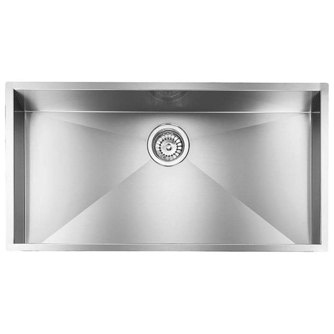 foto del prodotto cm 01192axcssp serie filo quadra 3 lavello acciaio inox satinato da incasso filotop 1 vasca 85x45cm