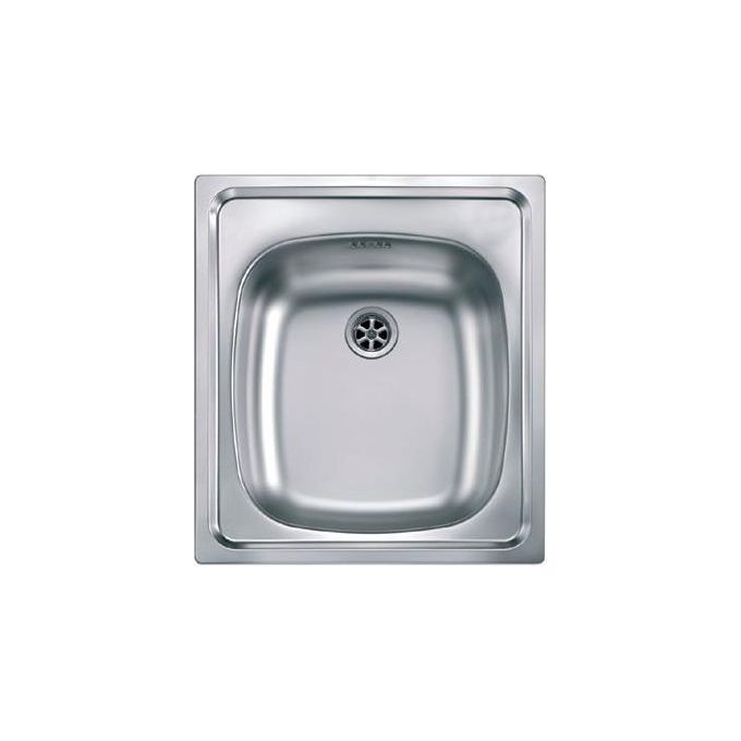 foto del prodotto cm 011944xcssx serie cinzia 3 lavello acciaio inox satinato da incasso 1 vasca 44x50cm