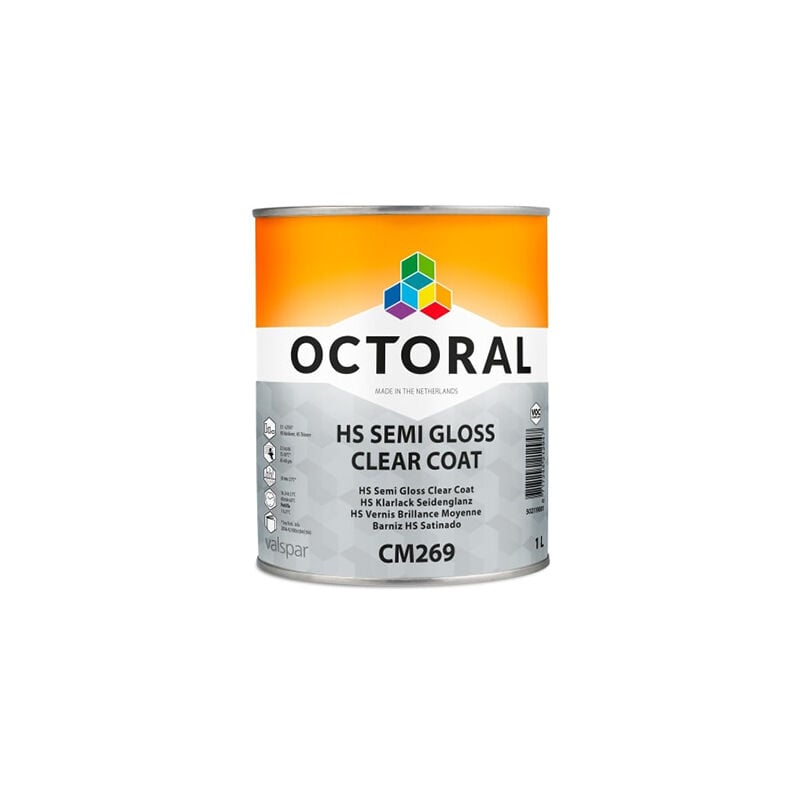 foto del prodotto cm269 trasparente hs420 semi gloss 1 lt octoral