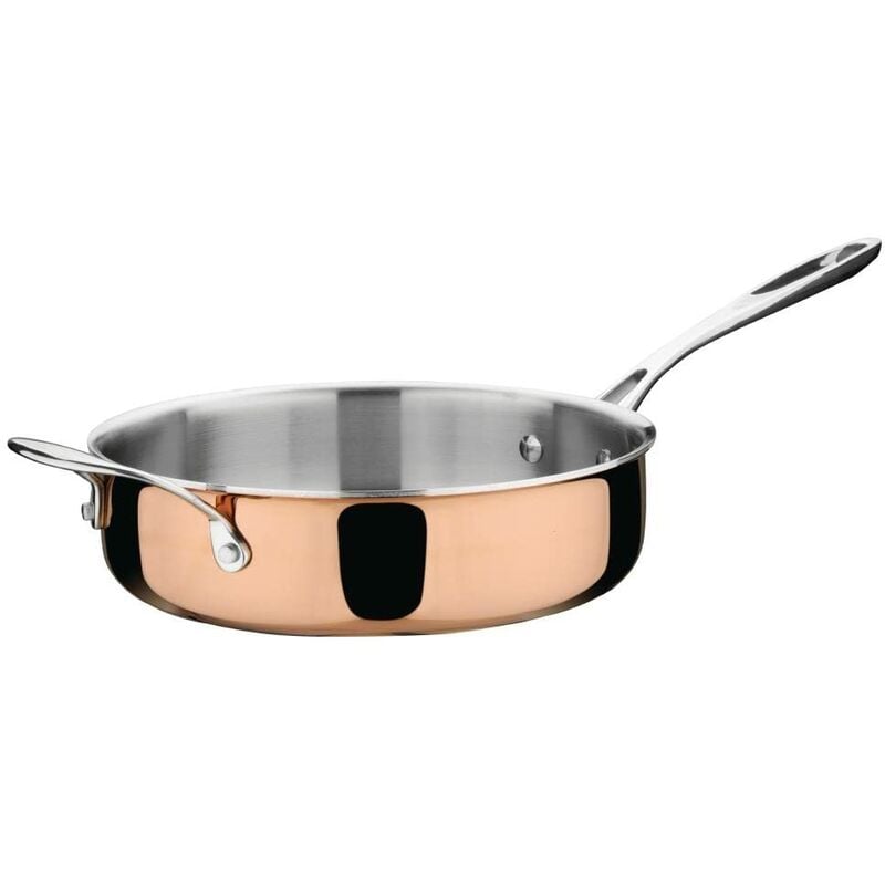 foto del prodotto cm676 tri wall casseruola in rame, 240 mm vogue