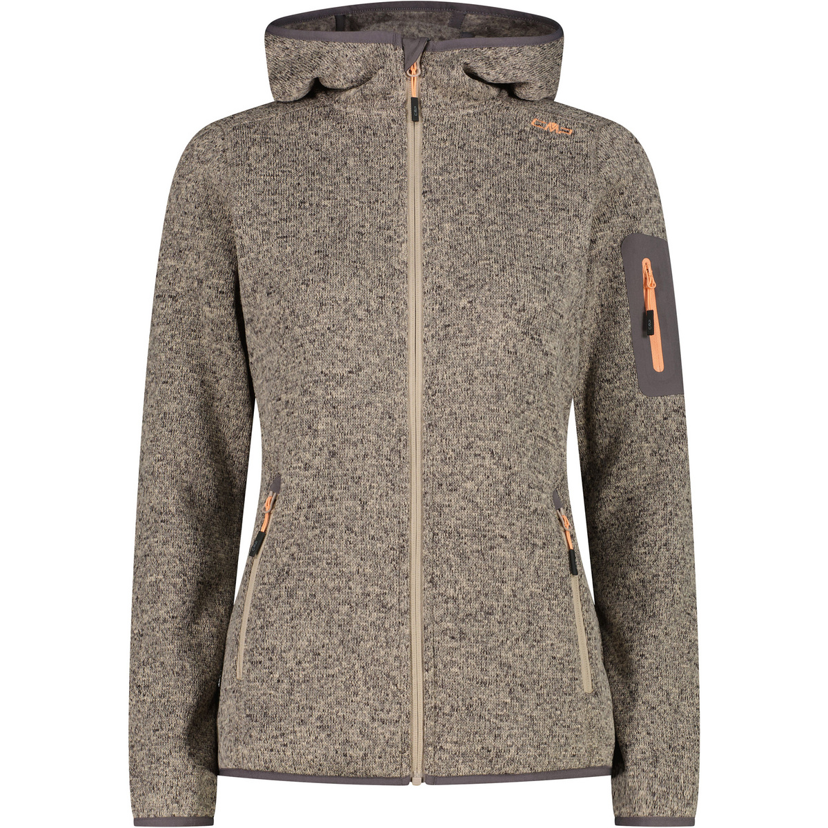 foto del prodotto cmp donna giacca con cappuccio e zip