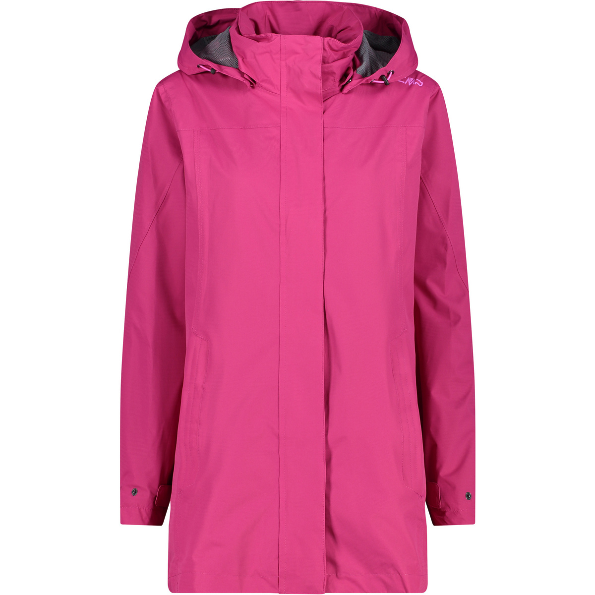 foto del prodotto cmp donna giacca con cappuccio rain button