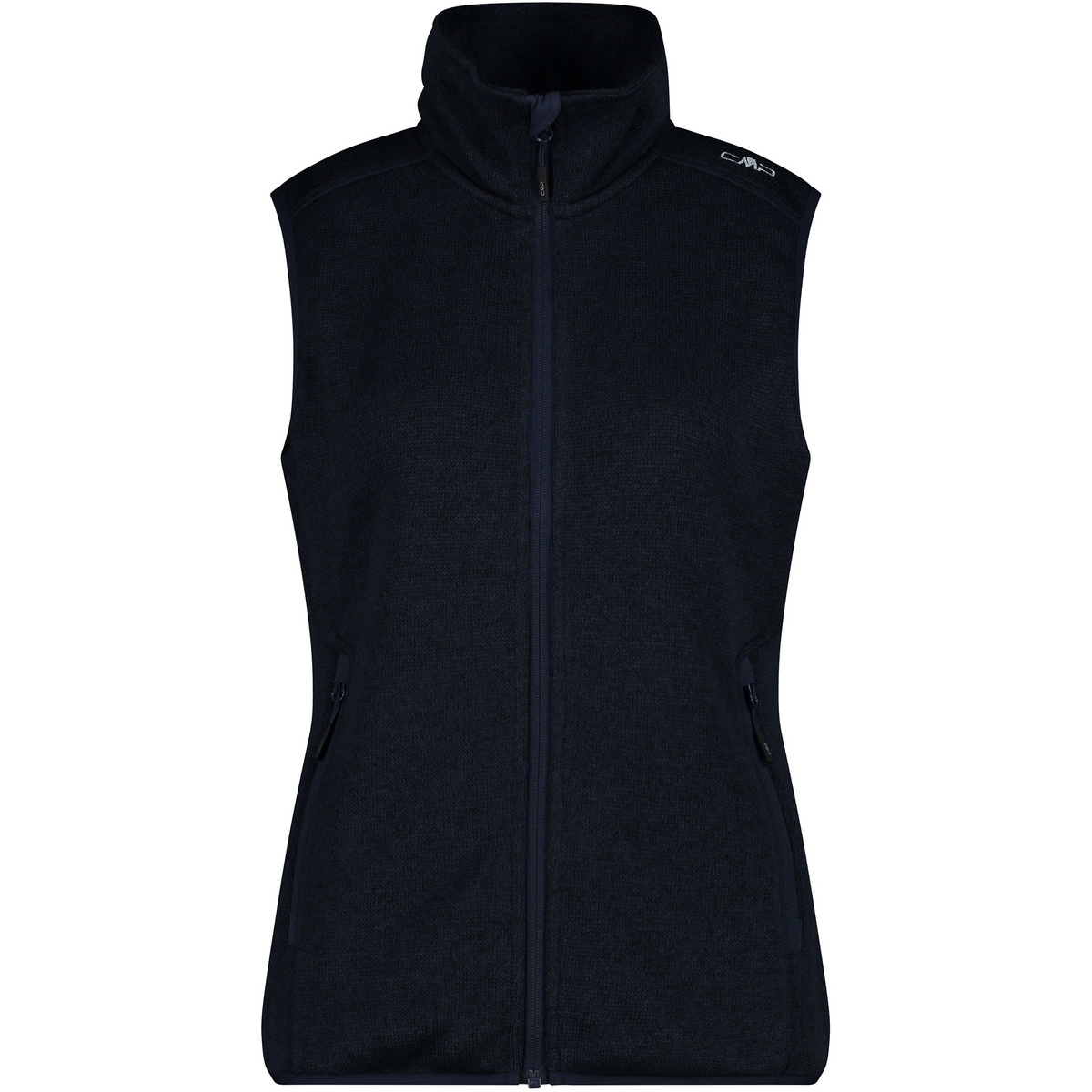 foto del prodotto cmp donna gilet in pile effetto maglia
