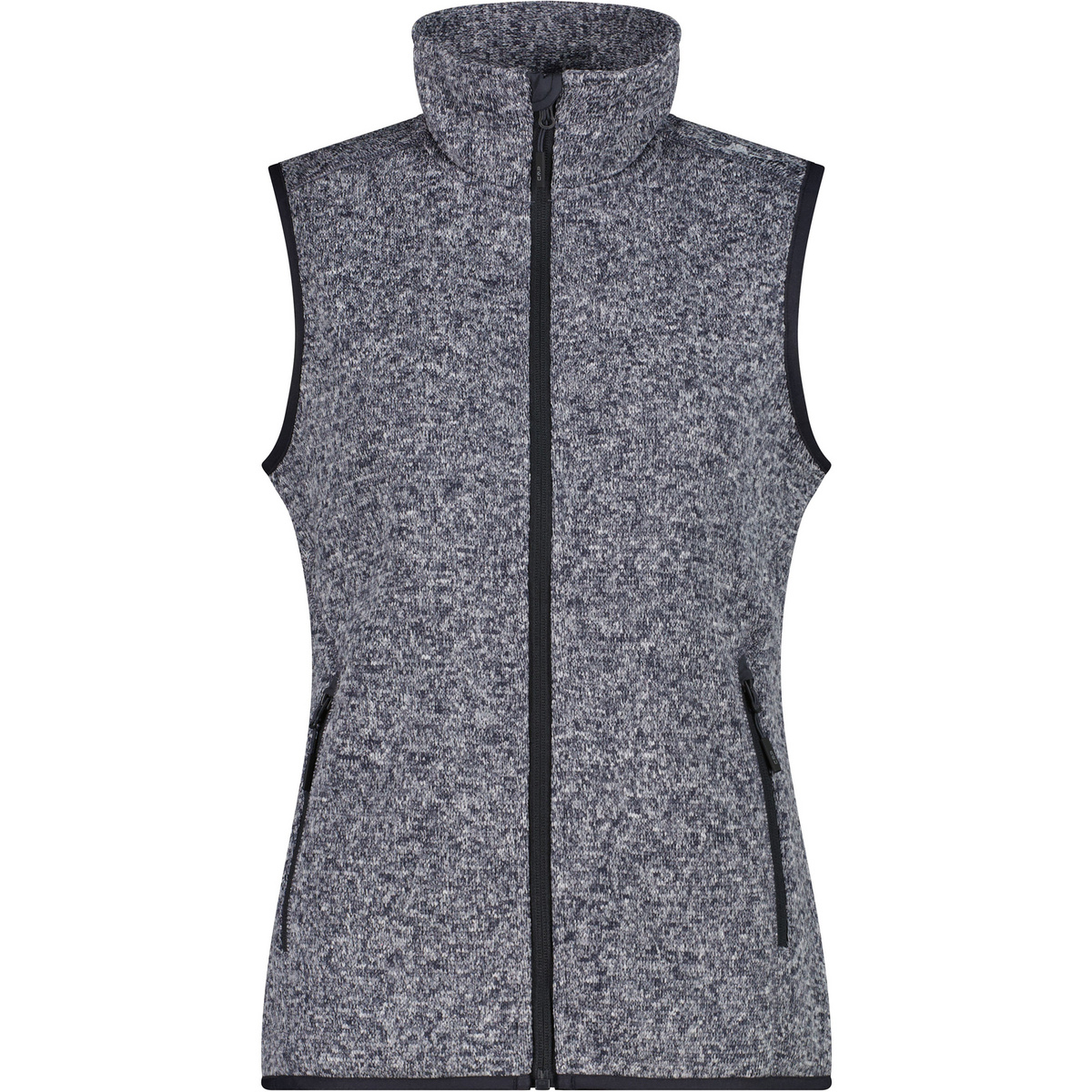 foto del prodotto cmp donna gilet in pile effetto maglia