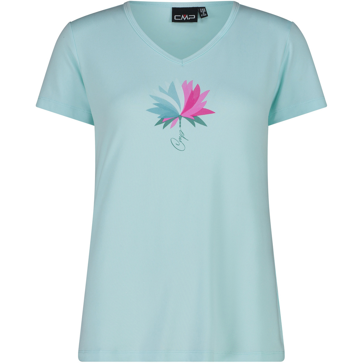 foto del prodotto cmp donna maglia a manica corta print