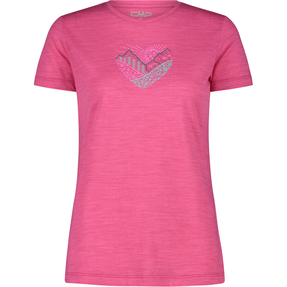 foto del prodotto cmp donna maglia a manica corta print