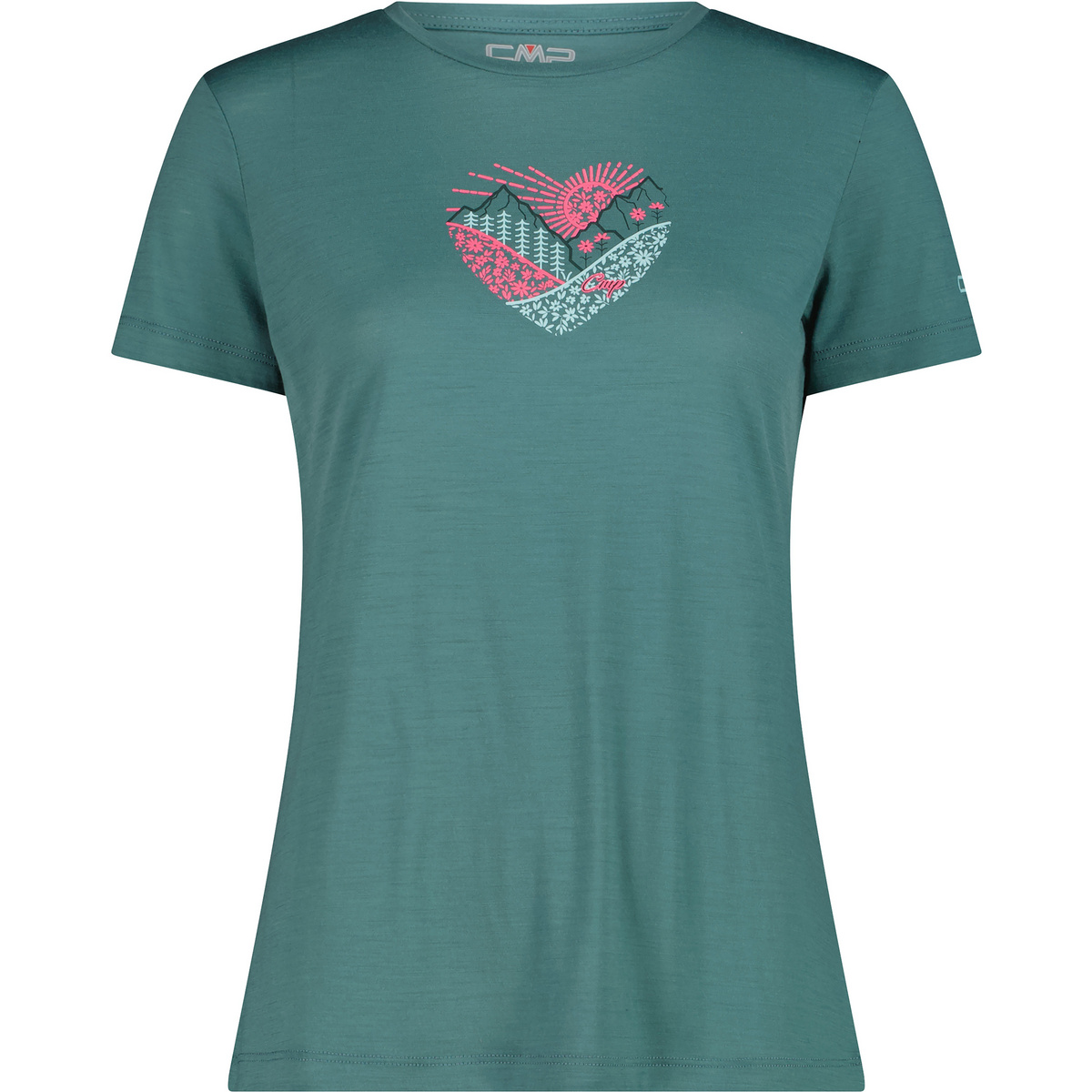 foto del prodotto cmp donna maglia a manica corta print