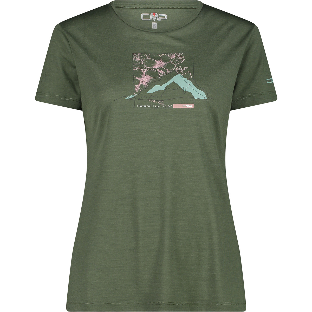 foto del prodotto cmp donna maglia a manica corta print