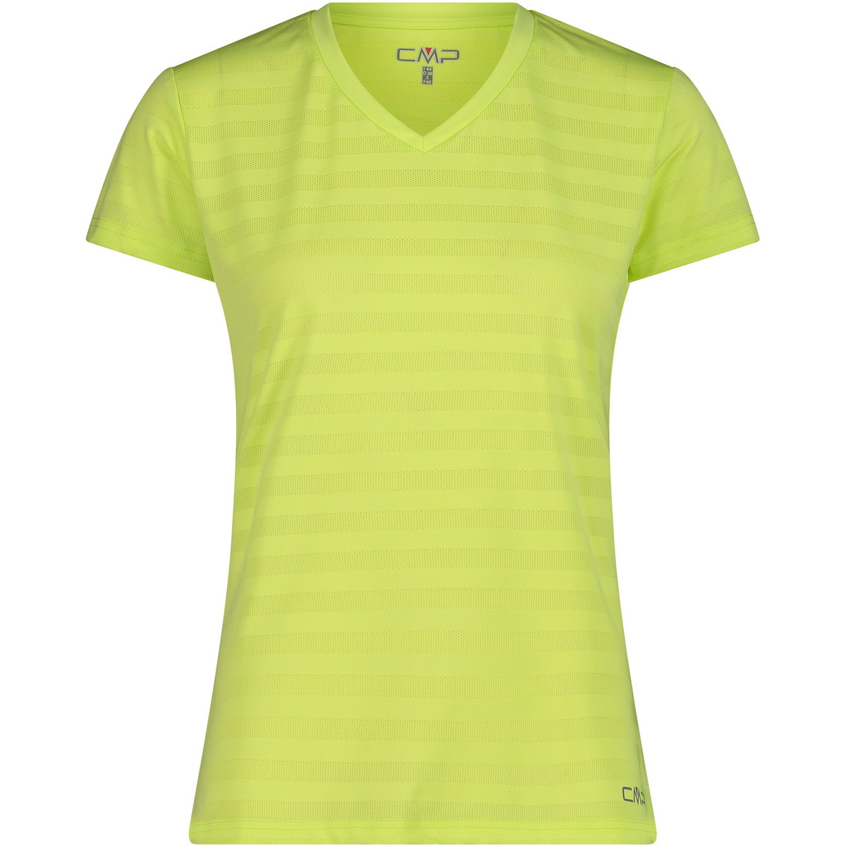 foto del prodotto cmp donna maglia a manica corta striped mesh