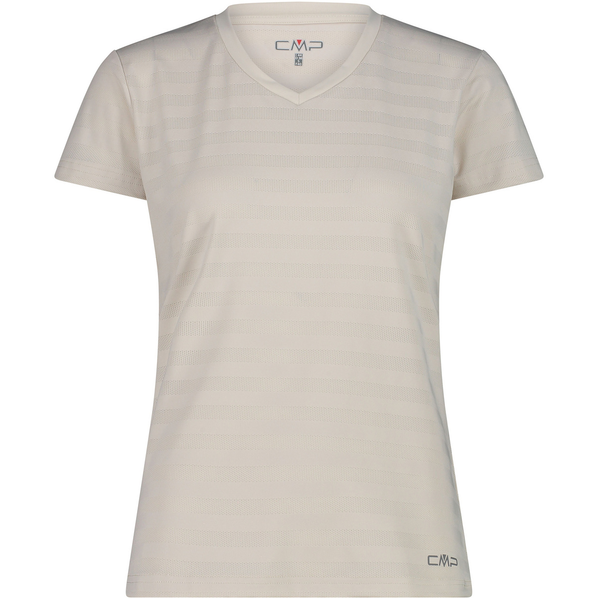 foto del prodotto cmp donna maglia a manica corta striped mesh