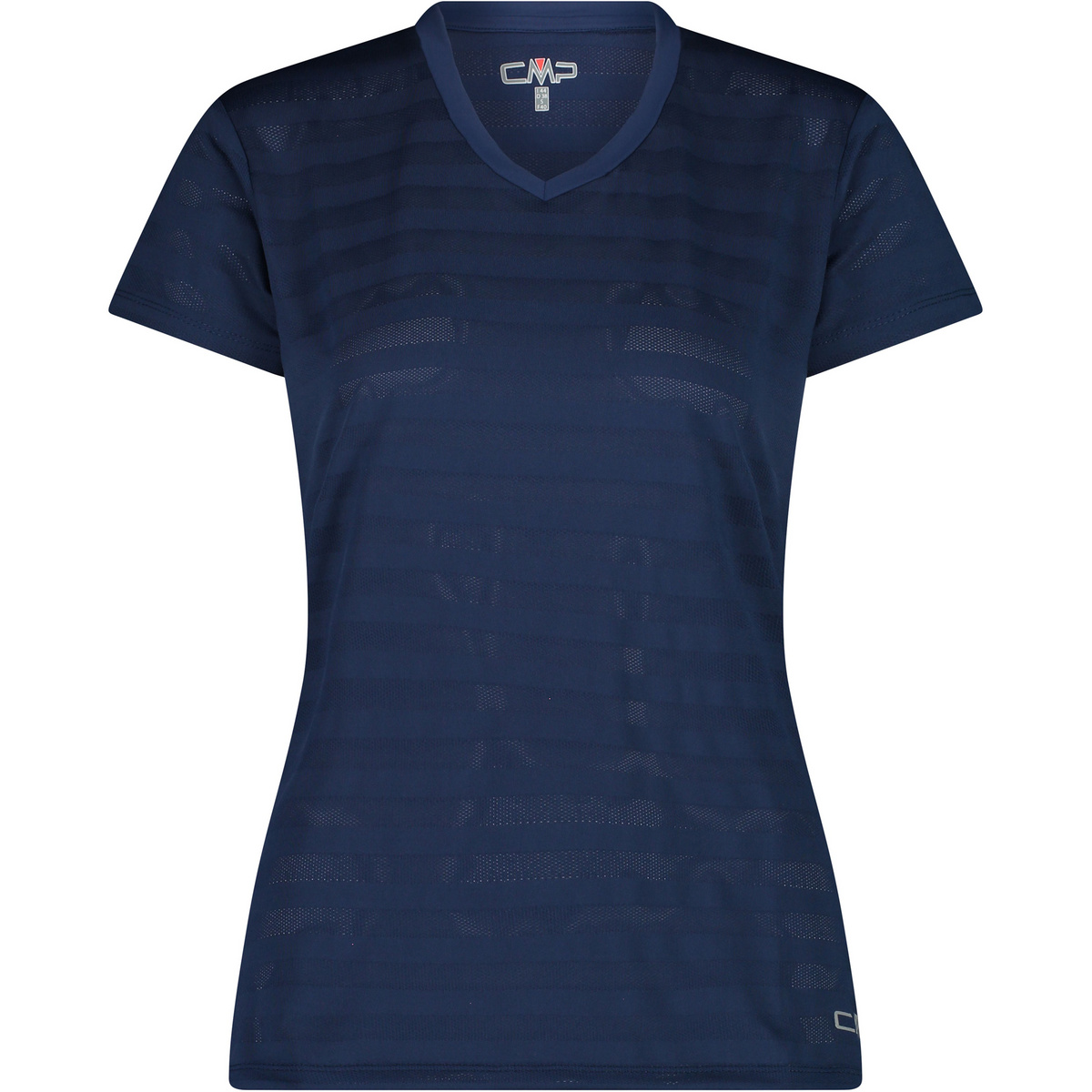 foto del prodotto cmp donna maglia a manica corta striped mesh