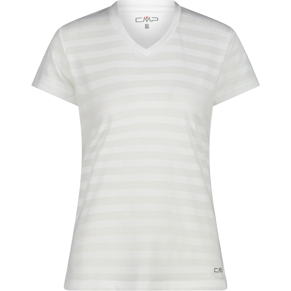 foto del prodotto cmp donna maglia a manica corta striped mesh