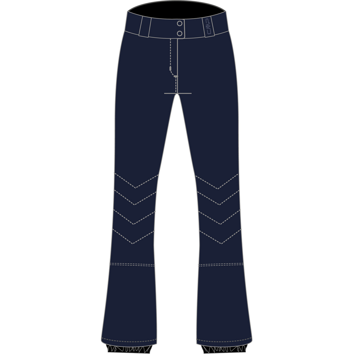 foto del prodotto cmp donna pantaloni da sci funzionali stretch