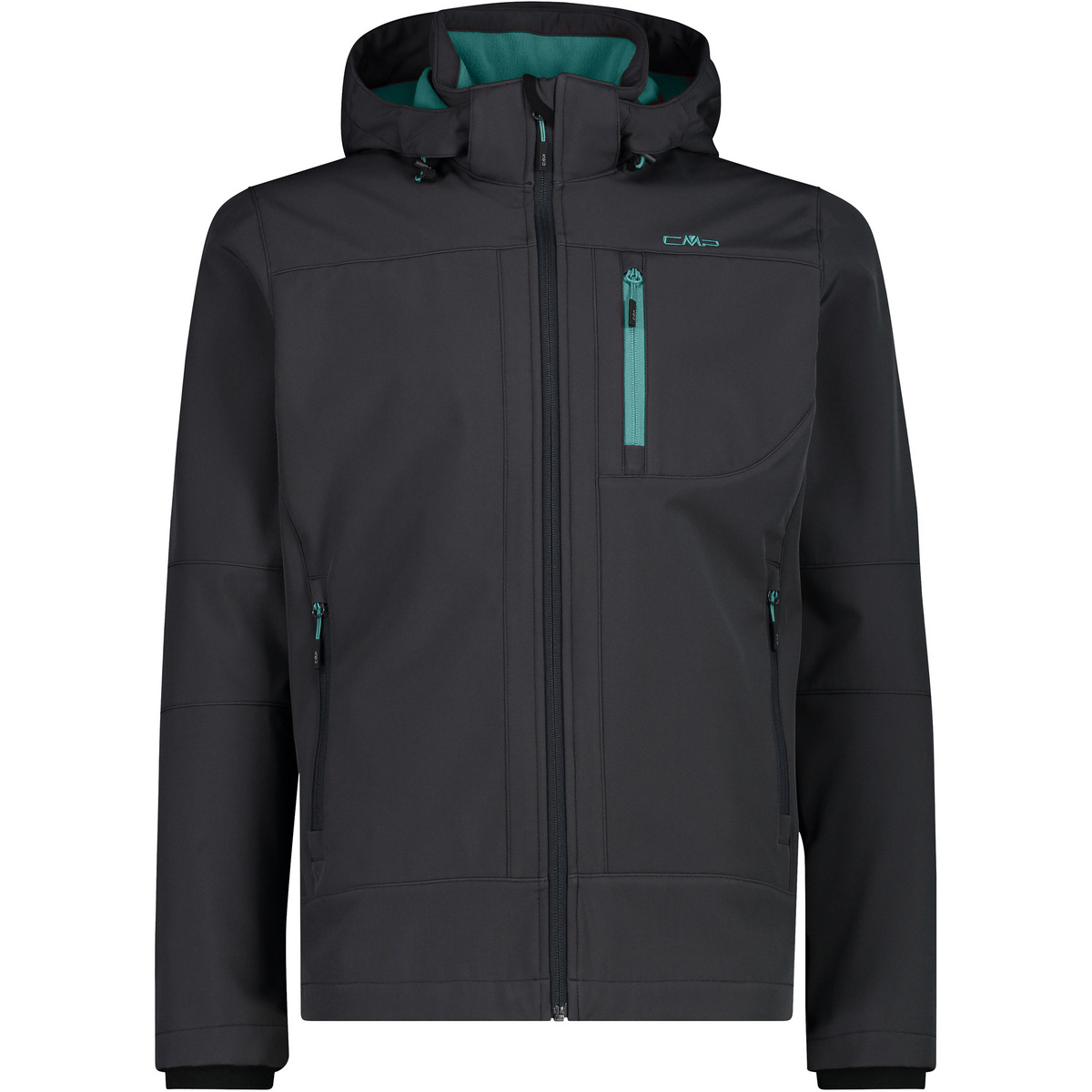foto del prodotto cmp uomo giacca softshell con cappuccio e zip