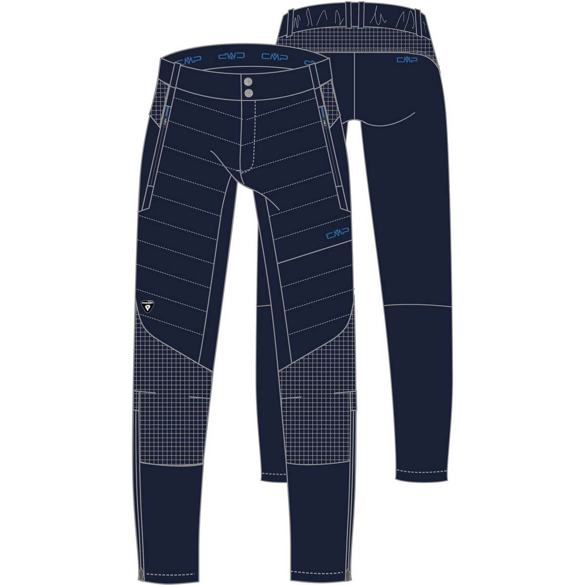 foto del prodotto cmp uomo pantaloni ripstop funzionali
