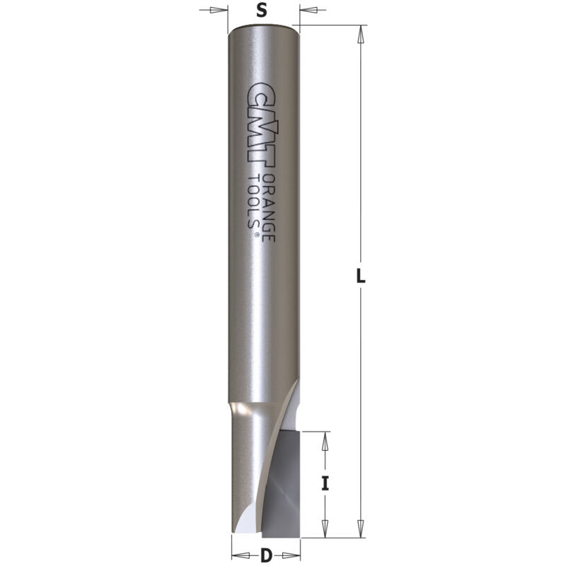 foto del prodotto cmt 141.320.61 fresa tagliente diritto z1 neg. dp s 12 d 12x20x70 dx