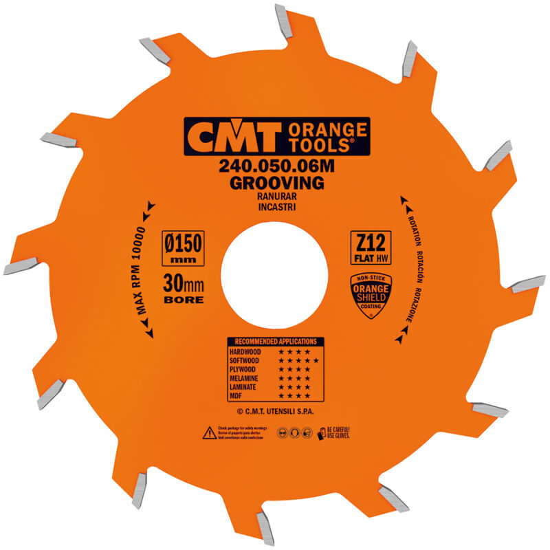 foto del prodotto cmt 240.020.06r lama circolare per incastri hw 150x2 1.4x35 z12