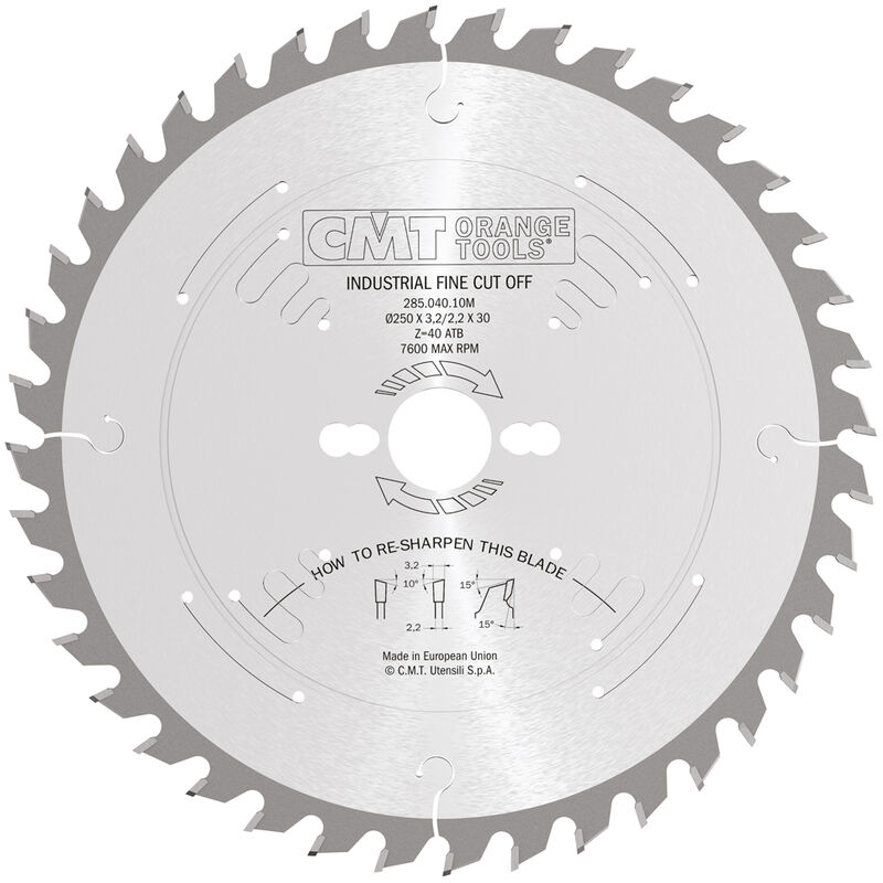 foto del prodotto cmt 285.048.12r lama circolare universale hw 300x3.2 2.2x35 z48 10atb