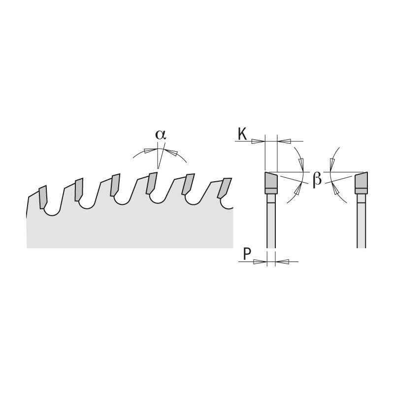 foto del prodotto cmt 285.080.10r lama x tagli di precisione hw 250x3.2 2.2x35 z80 15atb