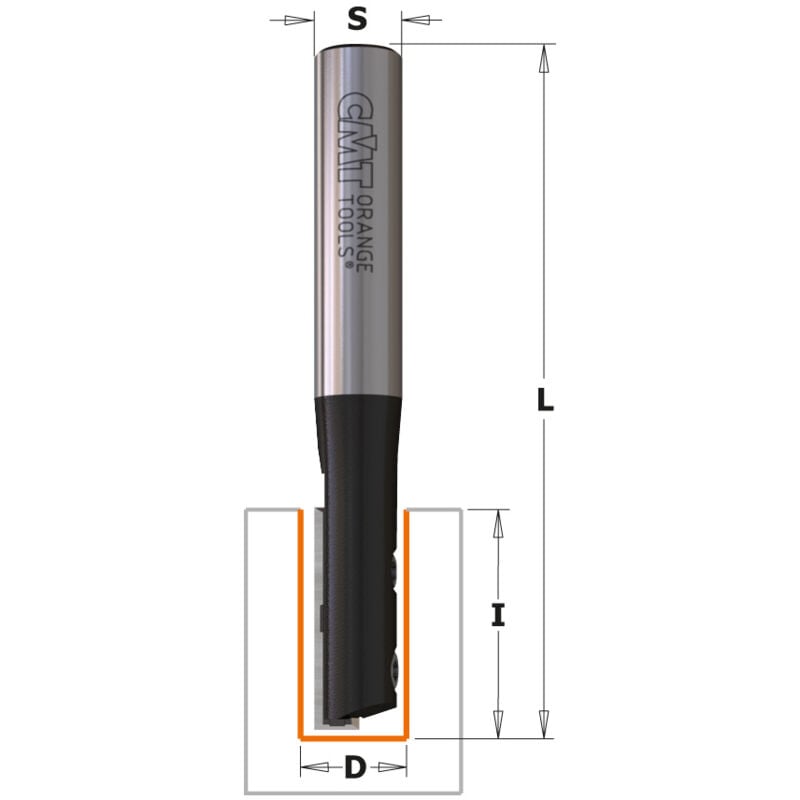 immagine 0 del prodotto cmt 652.628.11 fresa tagli diritti c colt. z1 s 12.7 d 12.7x50x103 dx