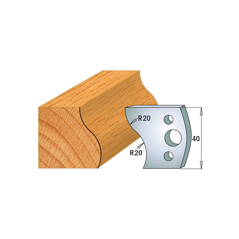 immagine 0 del prodotto cmt 690.009 coppia coltelli sp 40x4mm