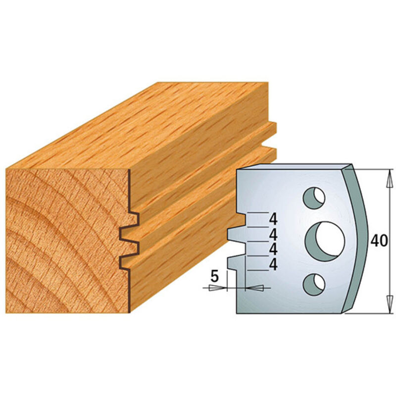 foto del prodotto cmt 690.075 coppia coltelli sp 40x4mm