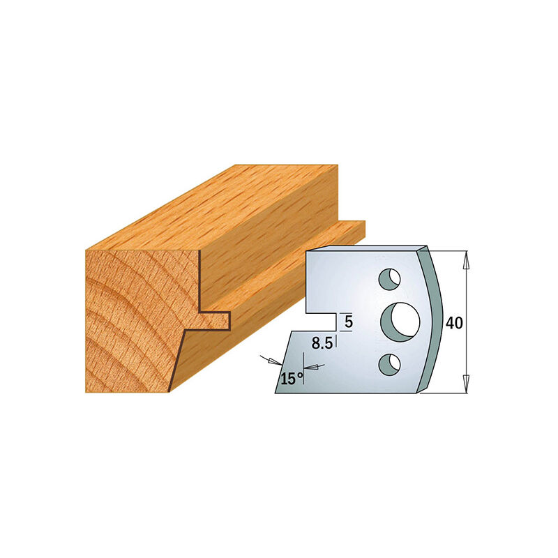 foto del prodotto cmt 690.085 coppia coltelli sp 40x4mm