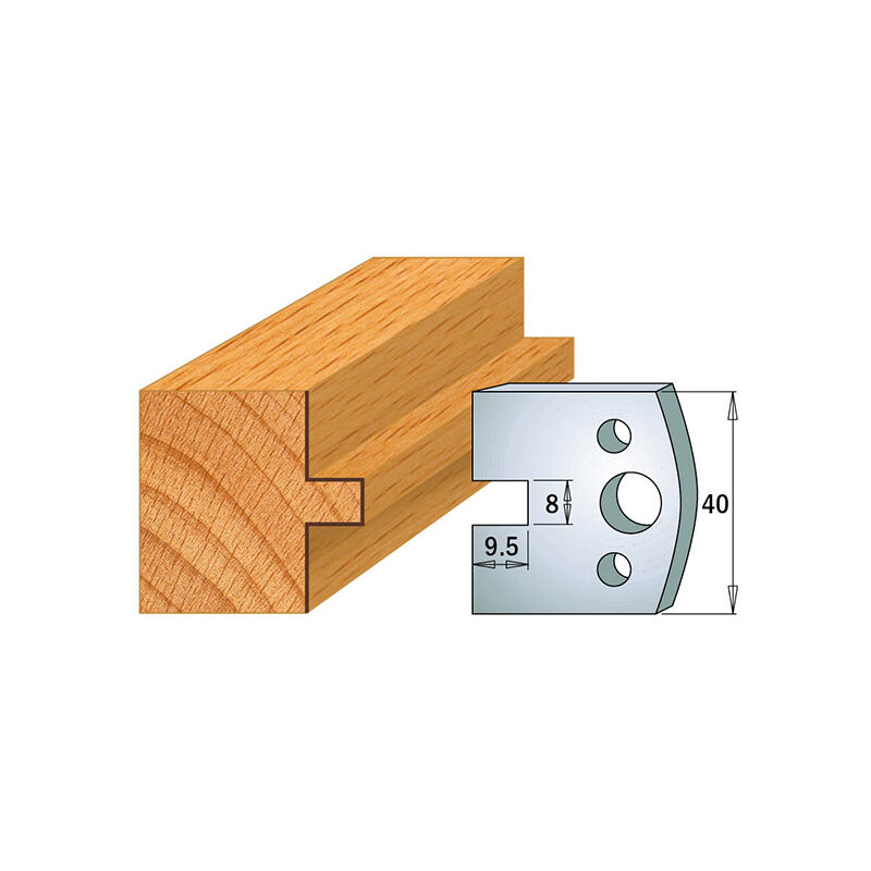 foto del prodotto cmt 690.095 coppia coltelli sp 40x4mm