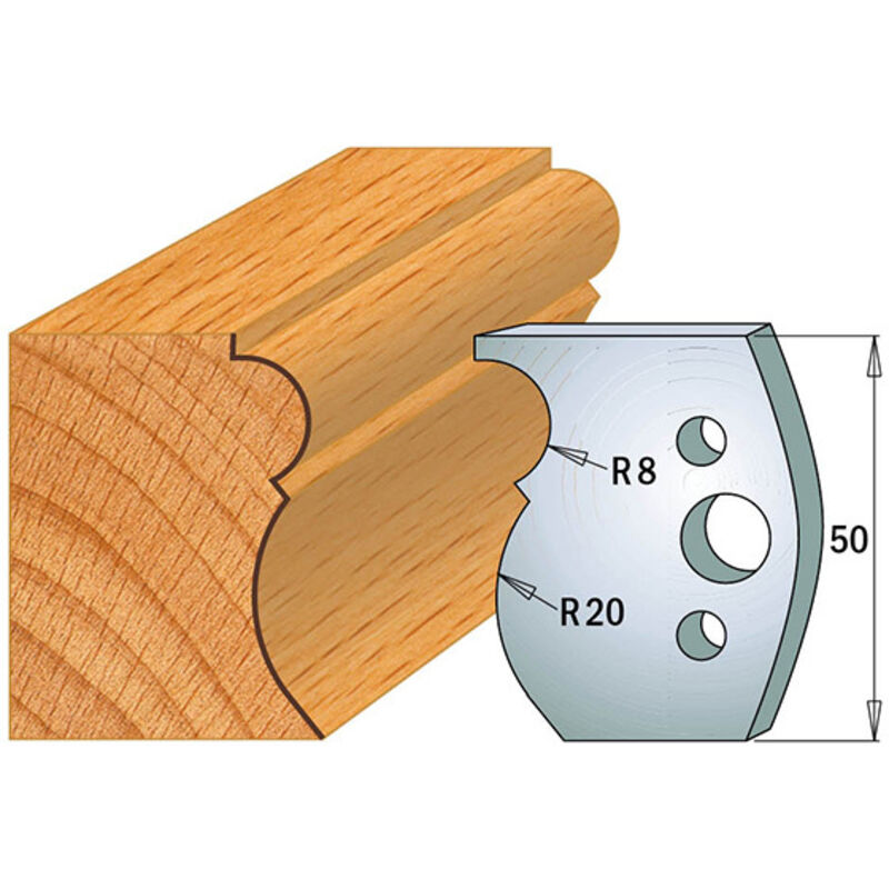 foto del prodotto cmt 690.502 coppia coltelli sp 50x4mm